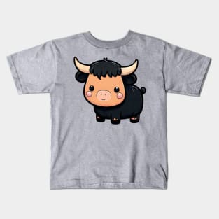 Black Bull for Babies Kids T-Shirt